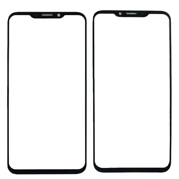 MR1_92590 Скло дисплея meizu x8 black (для переклеювання) 