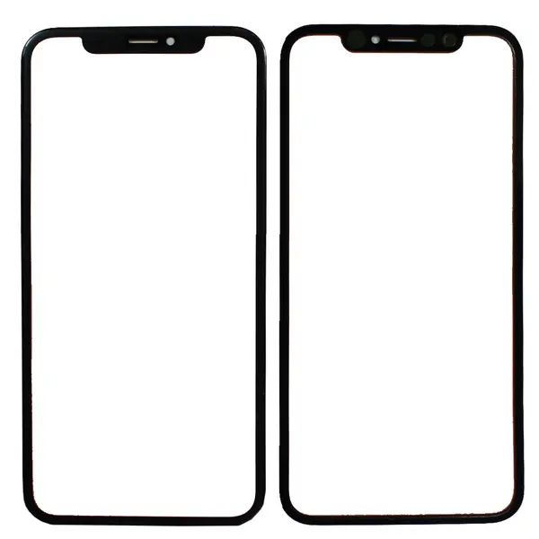 MR1_93197 Скло дисплея iphone xr black (для переклеювання) 