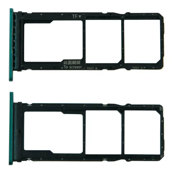 MR1_96643 Sim-тримач huawei y7p 2020 green 