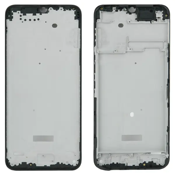 MR1_98159 Рамка дисплея tecno spark 7 / spark 7 go black 