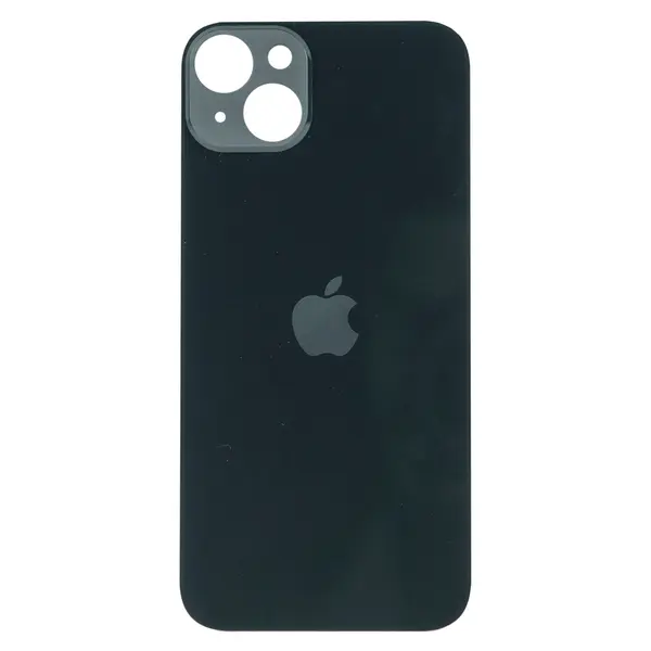 MR1_98247 Кришка задня iphone 14 plus black (великий виріз під камеру) 