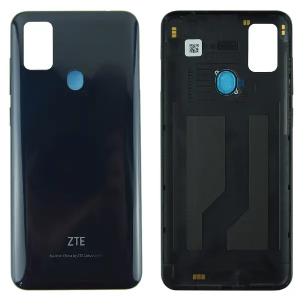 MR1_98371 Задня частина корпусу zte blade a7s 2020 night black (з вирізом під сканер) 