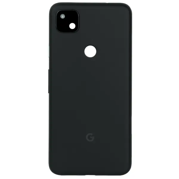 MR1_99123 Задня частина корпусу google pixel 4a just black (з склом камери) 