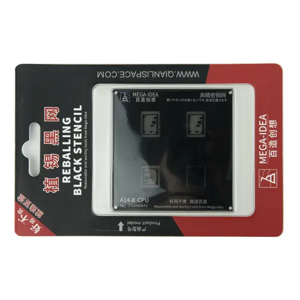 MR1_99549 Трафарет bga mega-idea bz34 для apple a14 bionic / cpu / ic=075 