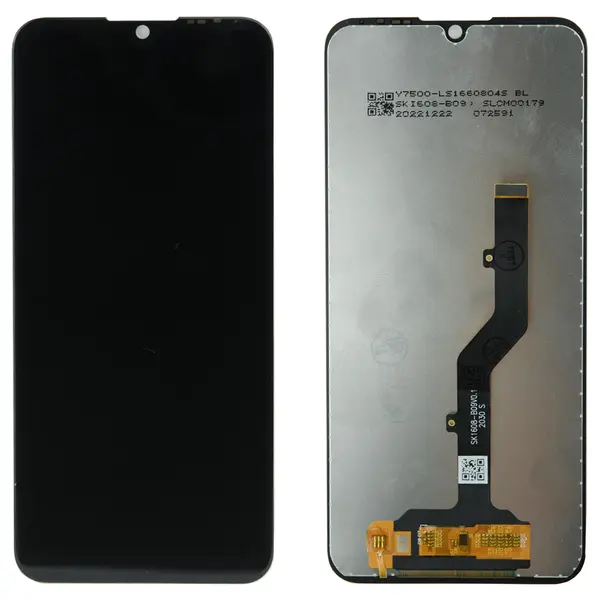 MR1_100119 Дисплей zte blade a5 2020 / a7 2020 / a7 2019 / a51 lite (ski608-b09 v01) complete black 
