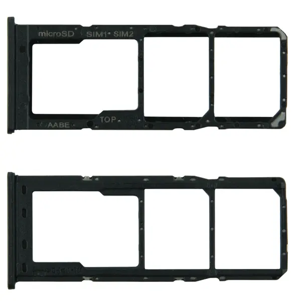 MR1_100492 Sim-тримач samsung galaxy a12s / a12 nacho sm-a127f/ds black 