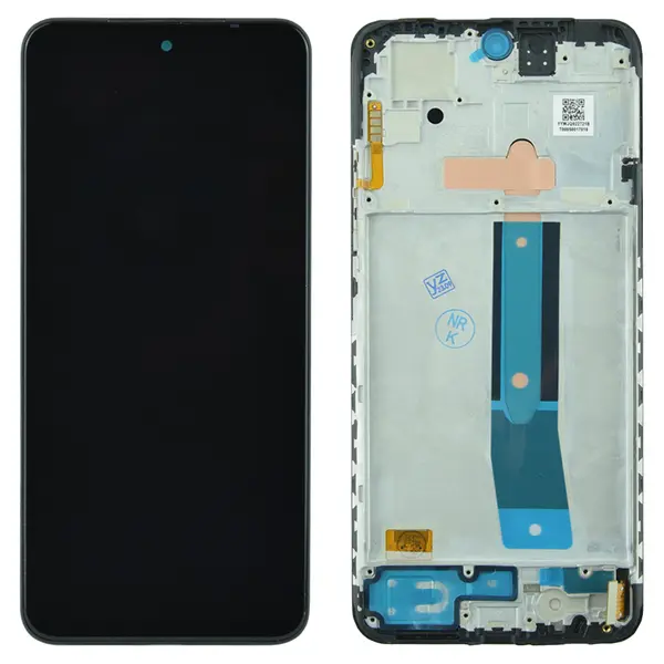 MR1_100597 Дисплей xiaomi redmi note 11s / redmi note 12s / poco m4 pro oled with frame black 