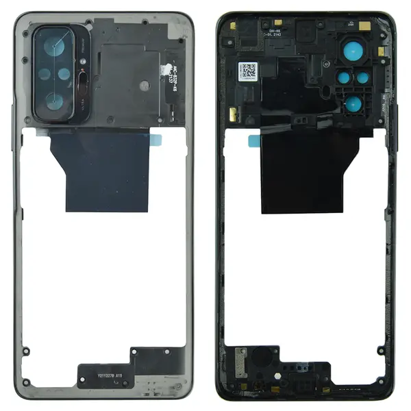 MR1_100848 Середня частина xiaomi redmi note 10 pro onyx gray 