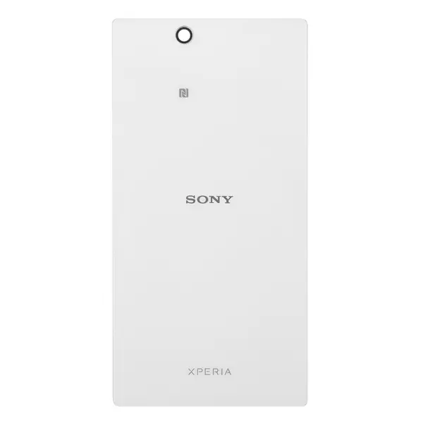 MR1_101081 Задня частина корпусу sony xperia z ultra c6833 white (з склом камери) 