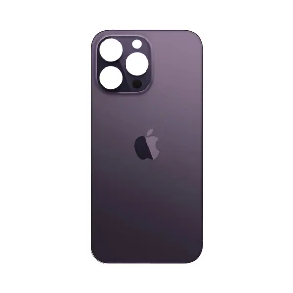 MR1_98249 Кришка задня iphone 14 pro purple (великий виріз під камеру) 