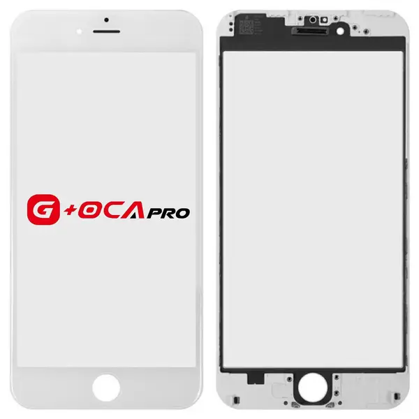 MR1_100943 Скло дисплея oca pro для iphone 6 plus (5.5") для переклеювання з рамкою та oca white 