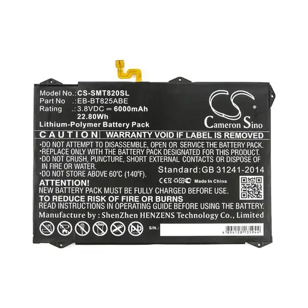 MR1_100754 Акумулятор eb-bt825abe (6000mah) для samsung galaxy tab s3 9.7 sm-t820 / t825 