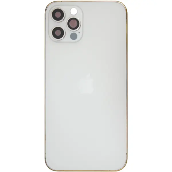 MR1_96618 Корпус iphone 12 pro max (з кнопками та sim-лотком) silver original (prc) (cn: dual sim) 