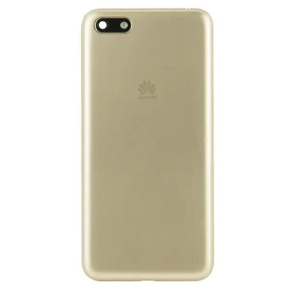 MR1_101092 Задня частина корпусу huawei y5 prime 2018 (dra-l01) gold (з склом камери) 