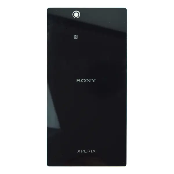MR1_101136 Задня частина корпусу sony xperia z ultra c6833 black (з склом камери) 