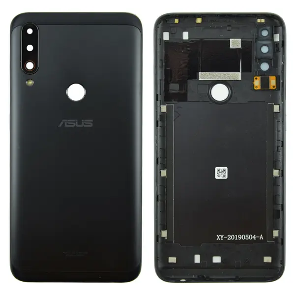 MR1_101211 Задня частина корпусу asus zenfone max shot (zb634kl / a001d) black (з склом камери) 
