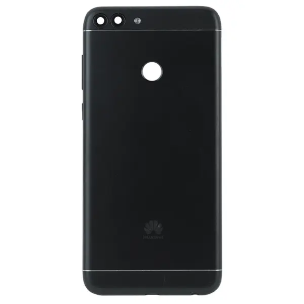 MR1_101214 Задня частина корпусу huawei p smart (fig-lx1) black (з склом камери) 