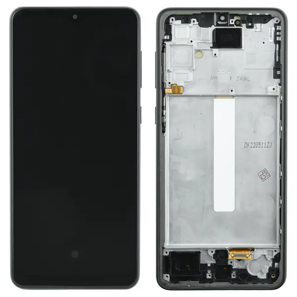 MR1_101429 Дисплей samsung galaxy a33 5g sm-a336e / sm-a336b oled with frame black (6.2" small lcd) 