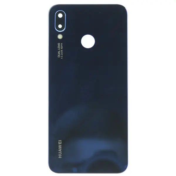 MR1_101570 Задня частина корпусу huawei nova 3e / p20 lite blue (з склом камери) 