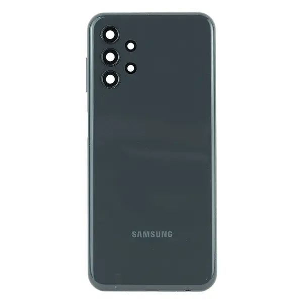 MR1_101532 Задня частина корпусу samsung galaxy a13 lte sm-a135 black (з склом камери) 