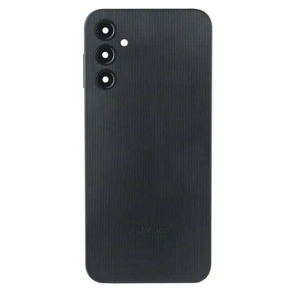 MR1_101582 Задня частина корпусу samsung galaxy a14 sm-a145 black (з склом камери) 