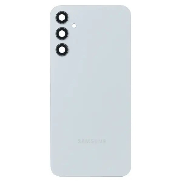 MR1_101588 Задня частина корпусу samsung galaxy a34 sm-a346 silver (white) (з склом камери) 