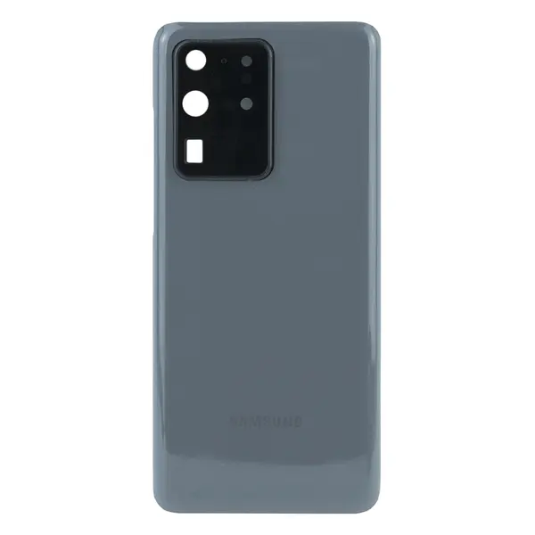 MR1_101722 Задня частина корпусу samsung galaxy s20 ultra sm-g988 gray (з склом камери) 