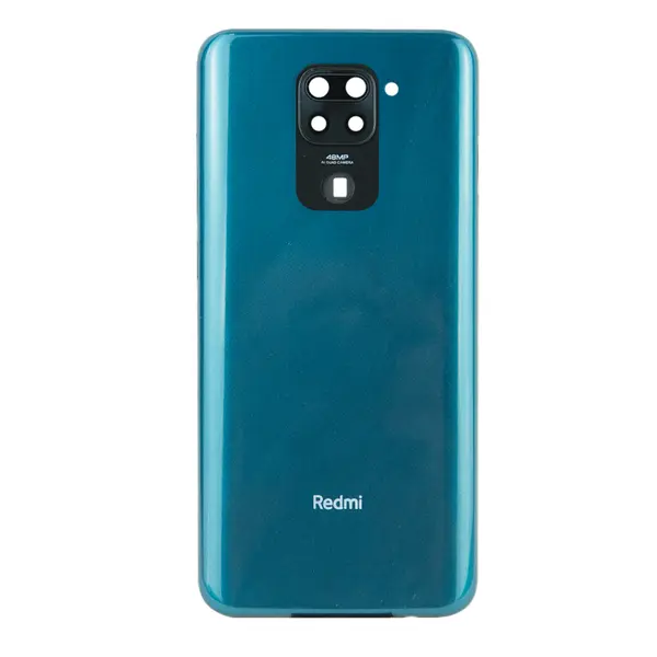 MR1_101700 Задня частина корпусу xiaomi redmi note 9 / redmi 10x green (з склом камери) 