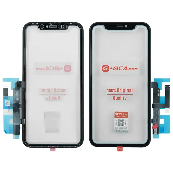 MR1_102037 Тачскрін oca pro для iphone 11 (6.1") з рамкою or + oca (з мікросхемою) 