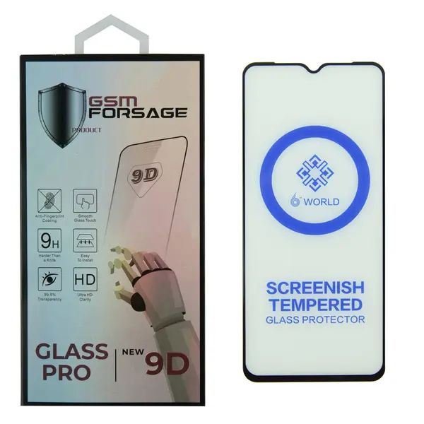 MR1_102276 Захисне скло premium tempered glass для honor x6a / play 40 (6.56') black 