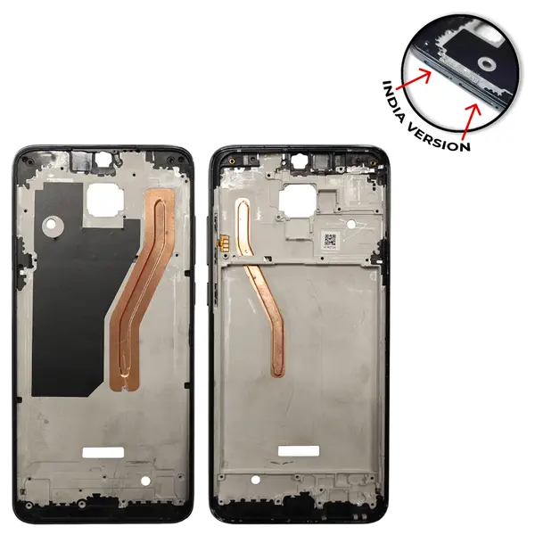 MR1_102385 Рамка дисплея xiaomi redmi note 8 pro black (індія, m1906g7e) 