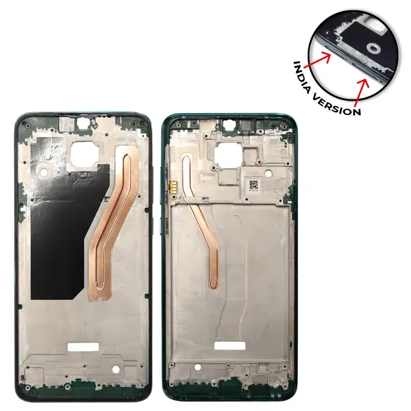 MR1_102387 Рамка дисплея xiaomi redmi note 8 pro green (індія, m1906g7e) 