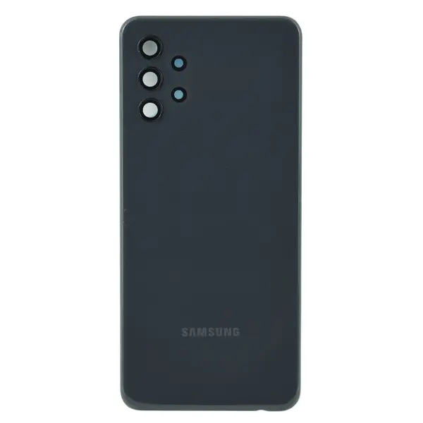 MR1_102511 Задня частина корпусу samsung galaxy a32 5g sm-a326 black (з склом камери) 