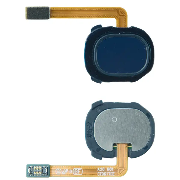 MR1_102927 Шлейф samsung galaxy a20 sm-a205f / a30 sm-a305 зі сканером відбитку пальця black 