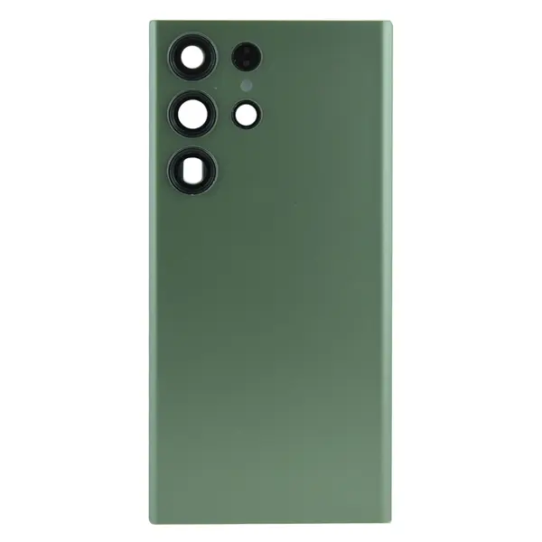 MR1_103185 Задня частина корпусу samsung galaxy s23 ultra sm-s918 green (з склом камери) 