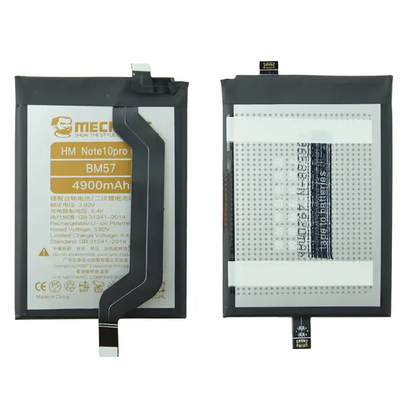 MR1_103628 Акумулятор mechanic bm57 для xiaomi redmi note 10 pro 5g / redmi note 10 pro max (4900mah) 