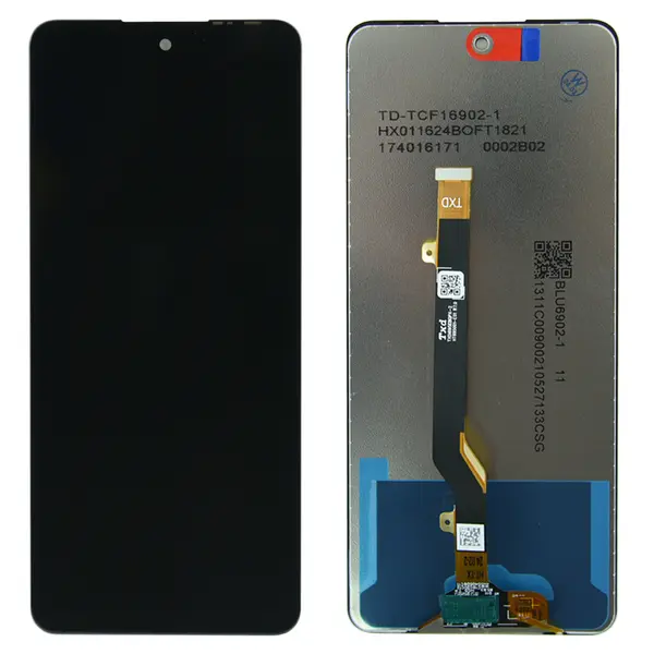 MR1_104258 Дисплей tecno pova 2 / pova 3 / pova 5g / infinix note 10 complete black original (prc) 