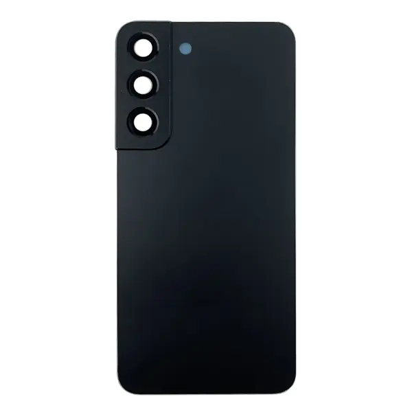 MR1_104434 Задня частина корпусу samsung galaxy s22 5g sm-s901 phantom black (з склом камери) 