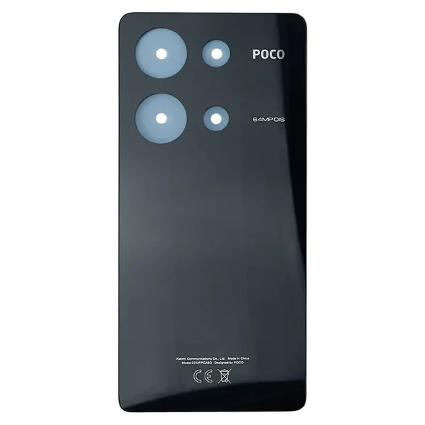 MR1_104400 Задня частина корпусу xiaomi poco m6 pro 4g black 
