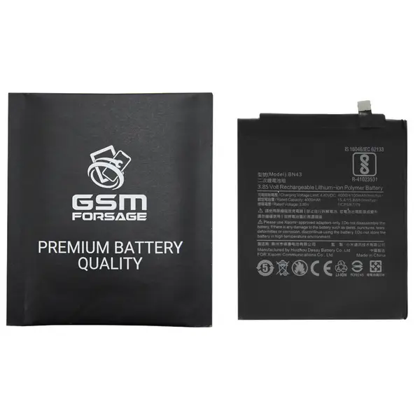MR1_103490 Акумулятор bn43 (4000mah) для xiaomi redmi note 4x premium quality 