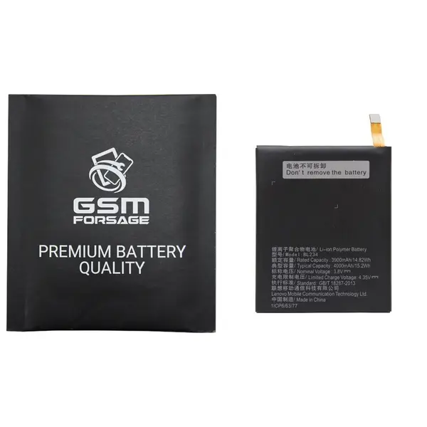 MR1_103510 Акумулятор bl234 (4000mah) для lenovo vibe p1m / a5000 / p70 / p90 premium quality 