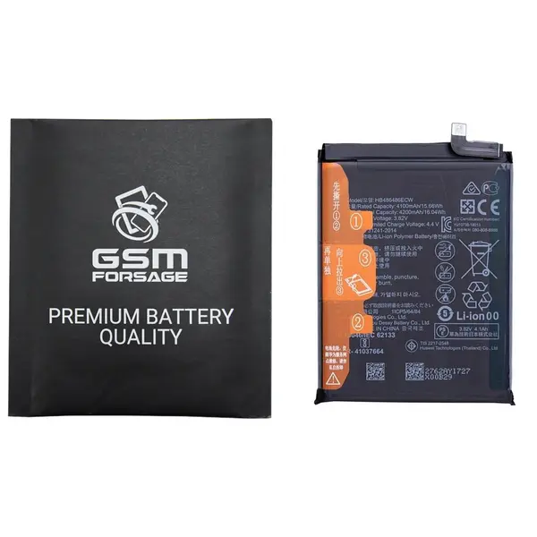 MR1_103369 Акумулятор hb486486ecw (4200mah) для huawei p30 pro / mate 20x 5g / mate 20 rs premium quality 