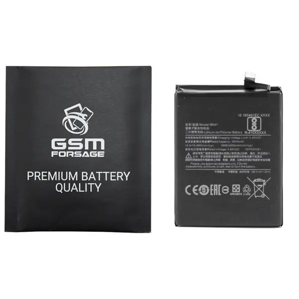 MR1_103468 Акумулятор bn47 (4000mah) для xiaomi mi a2 lite / redmi 6 pro premium quality 