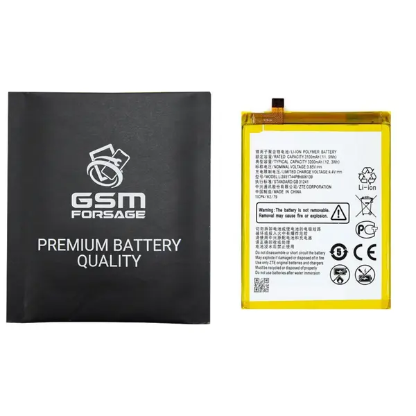 MR1_103564 Акумулятор li3931t44p8h806139 (3200mah) для zte blade a5 2020 / a7 2019 premium quality 