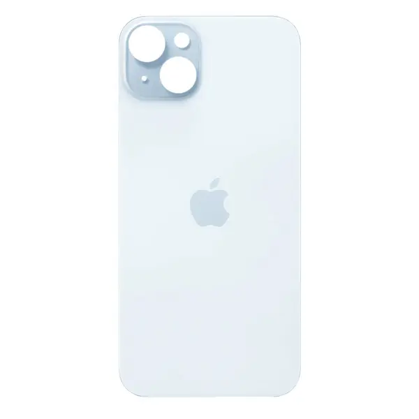 MR1_101945 Кришка задня iphone 15 plus blue (великий виріз під камеру) 