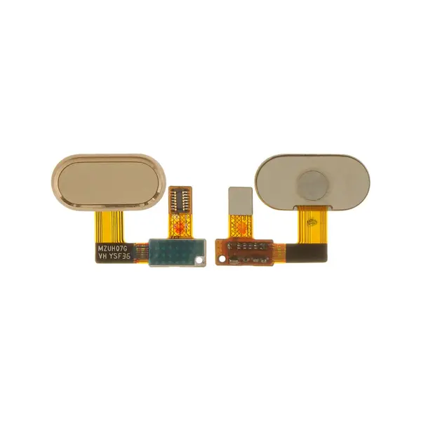 MR1_102752 Шлейф meizu u20 центральна кнопка (home) rose gold 