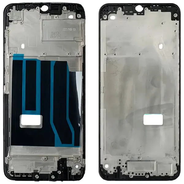 MR1_101912 Рамка дисплея oppo realme c21y / realme c25y black 