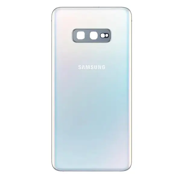 MR1_103181 Задня частина корпусу samsung galaxy s10e sm-g970 white (з склом камери) 