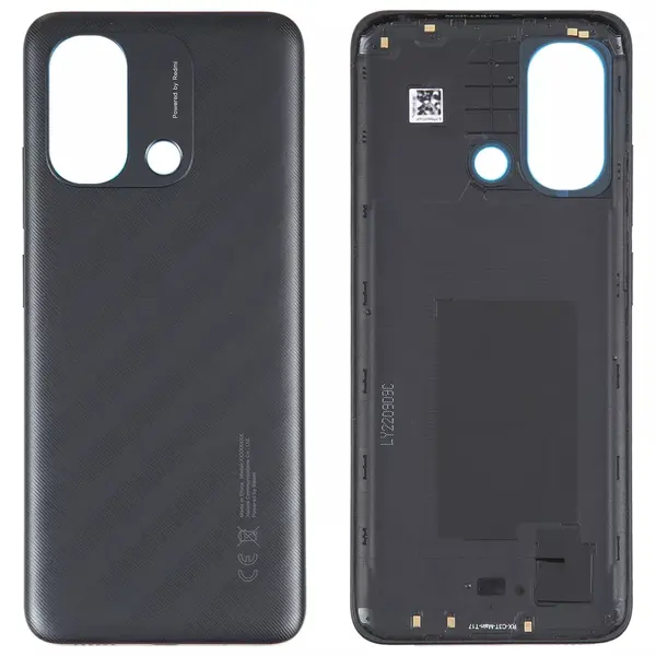 MR1_102479 Задня частина корпусу xiaomi redmi 12c graphite gray (black) 