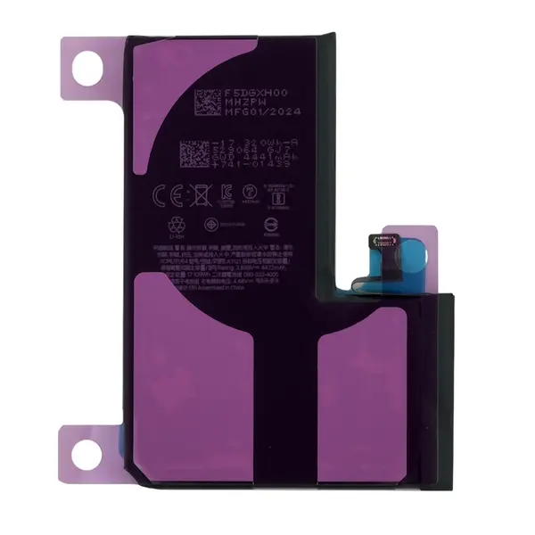 MR1_105387 Акумулятор iphone 15 pro max (6.7") or + скотч для фіксації 